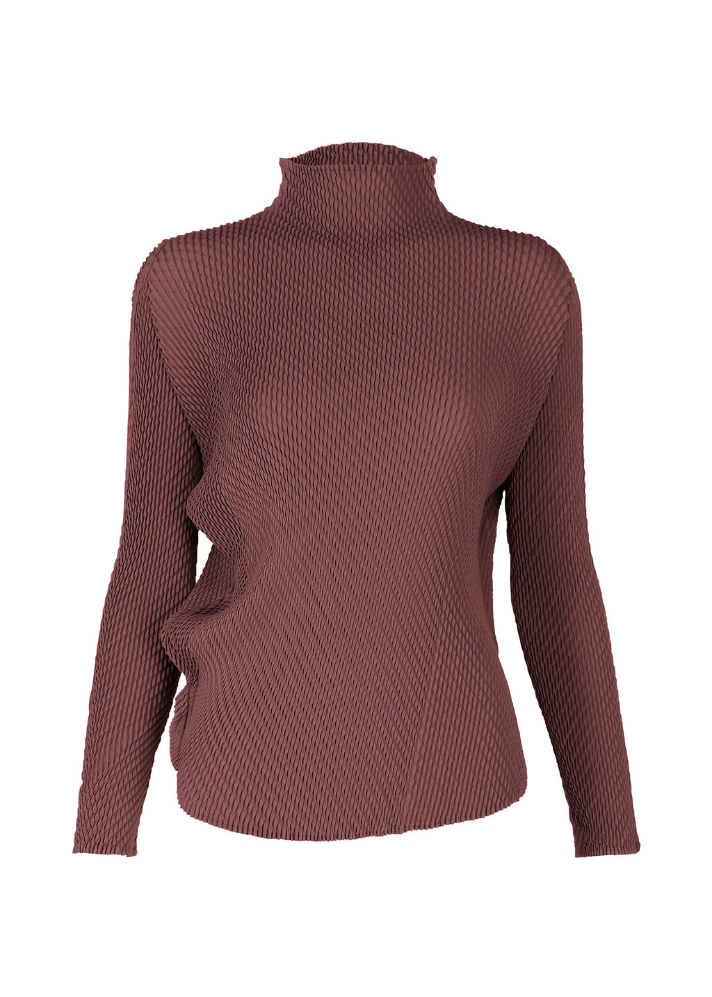Misty Pleats - BURGUNDY