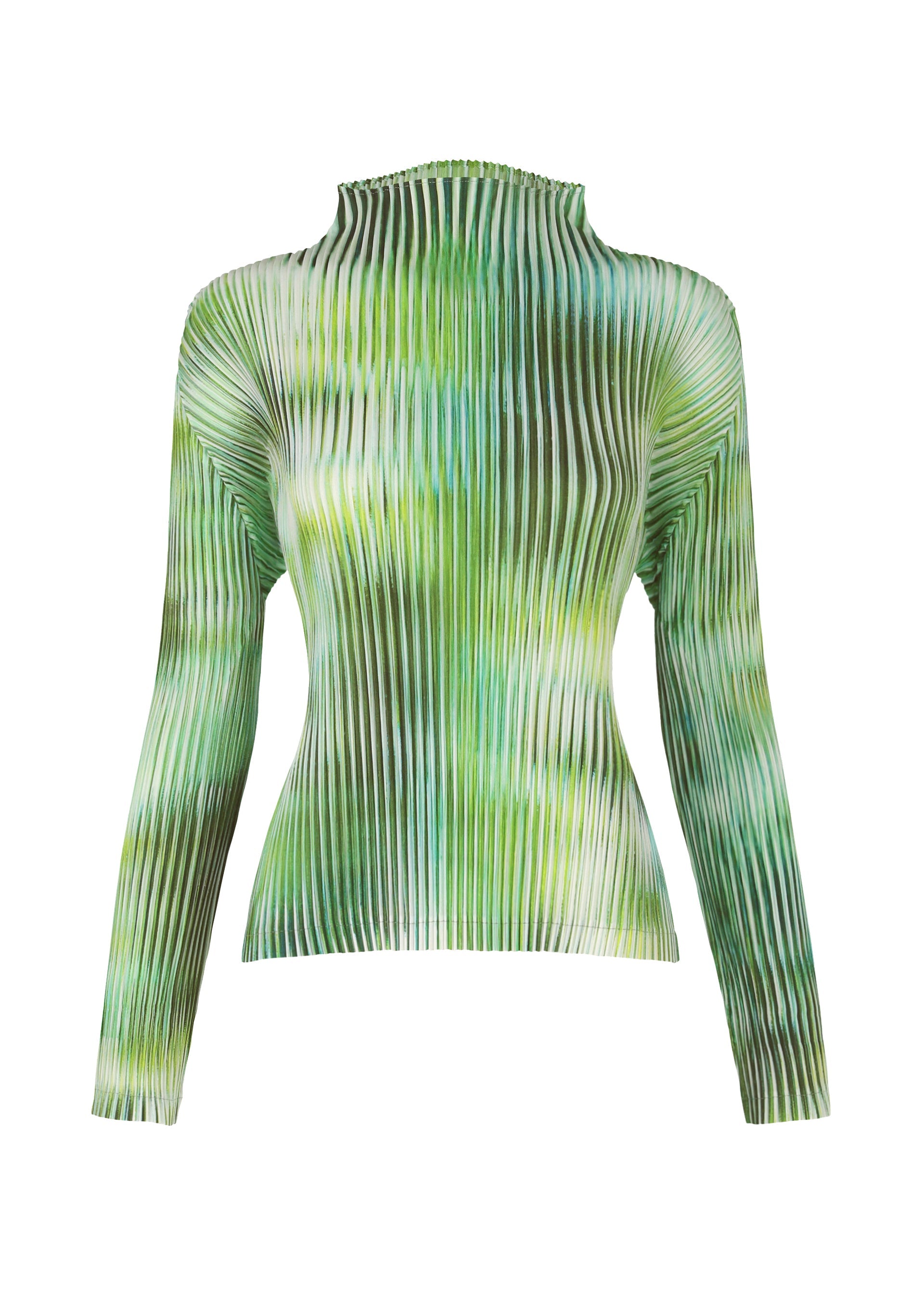Obscure Pleats - GREEN-HUED