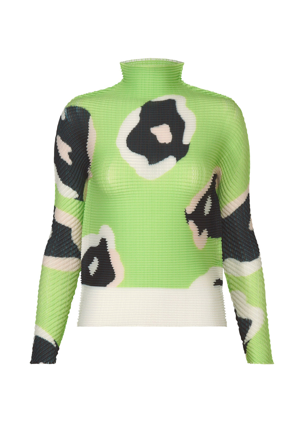 Verve Pleats Top - GREEN-HUED