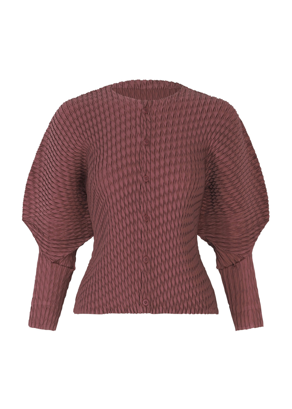 Sleek Pleats - BURGUNDY