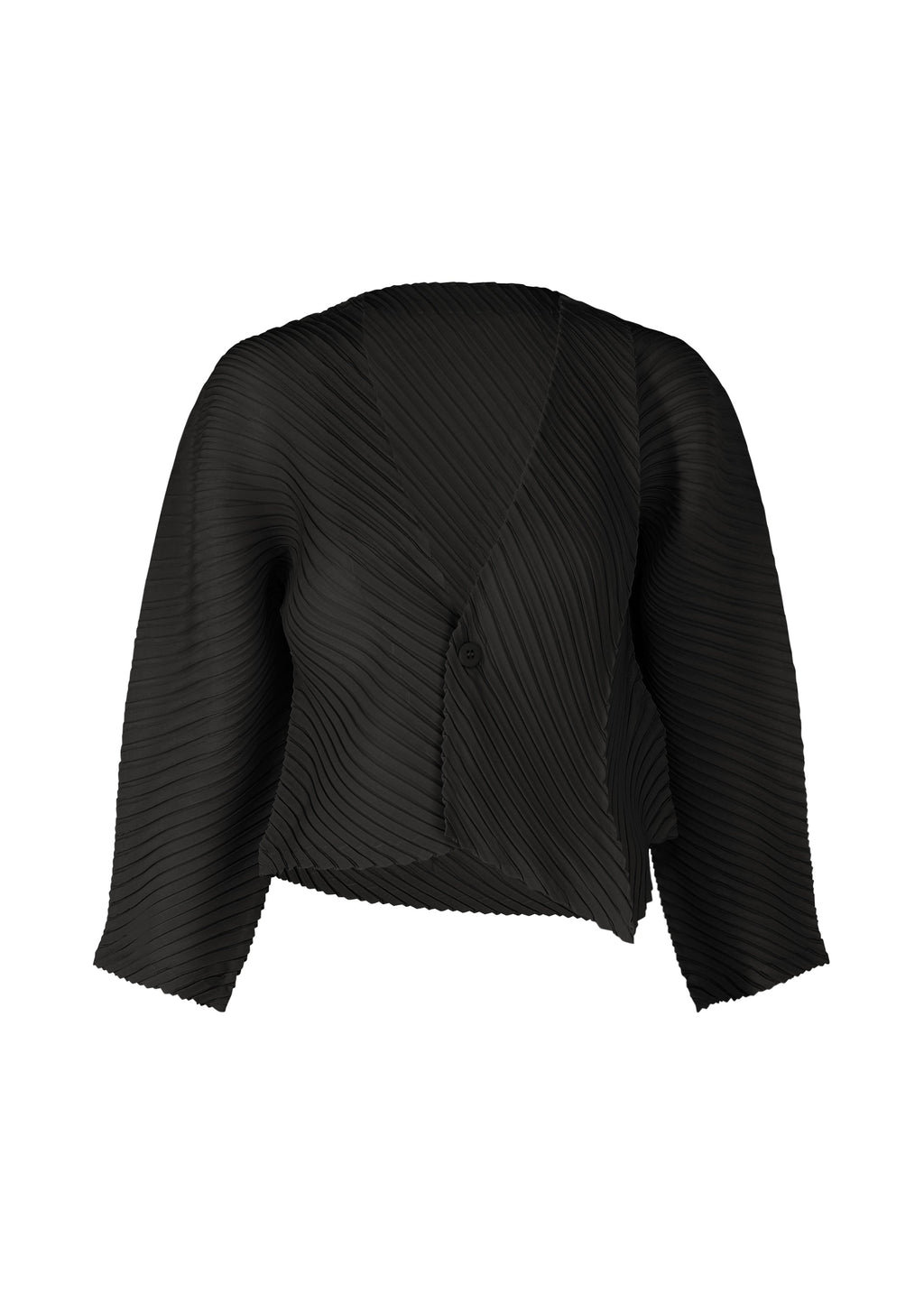 Plaster Pleats Solid - BLACK