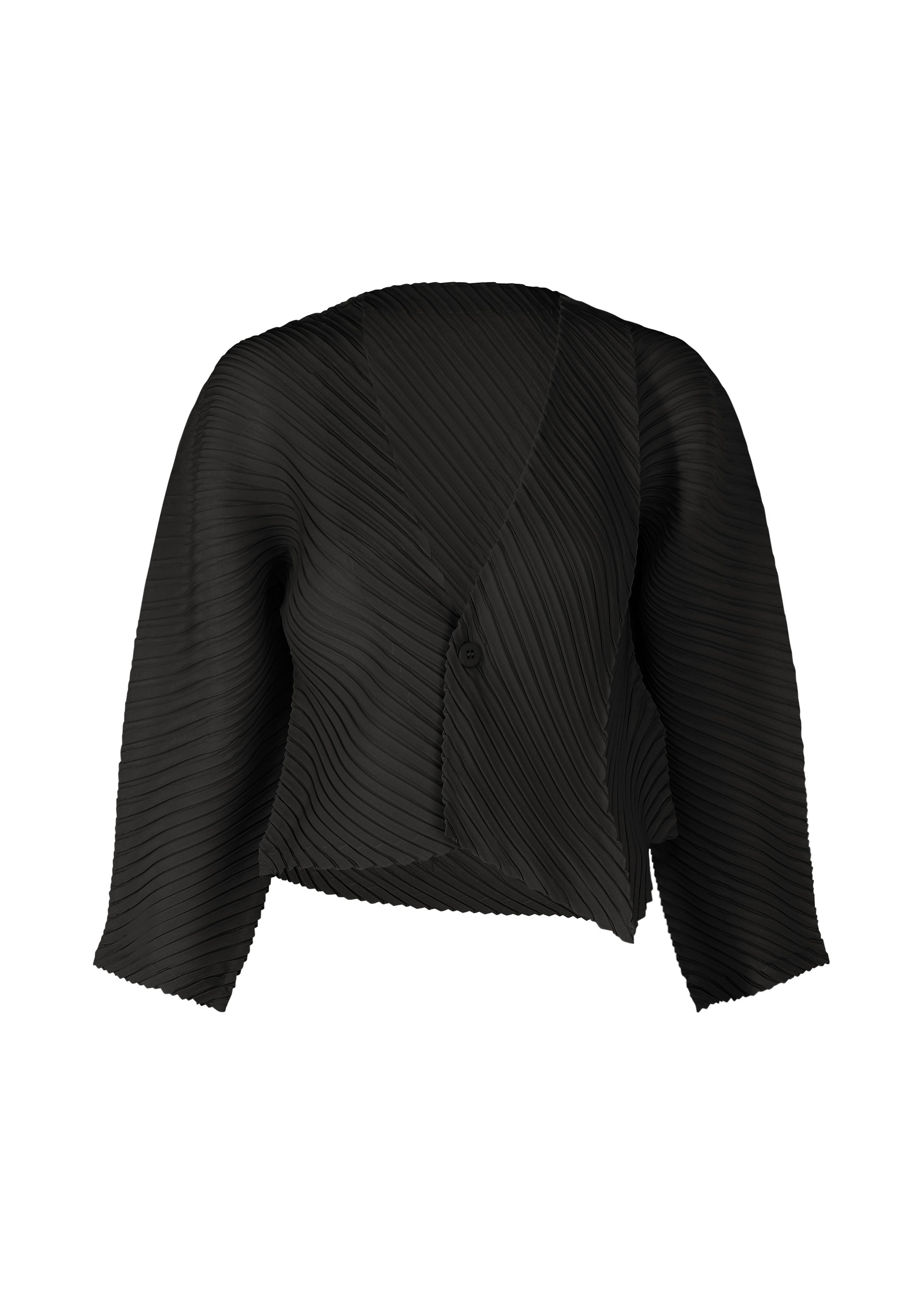 Plaster Pleats Solid - BLACK