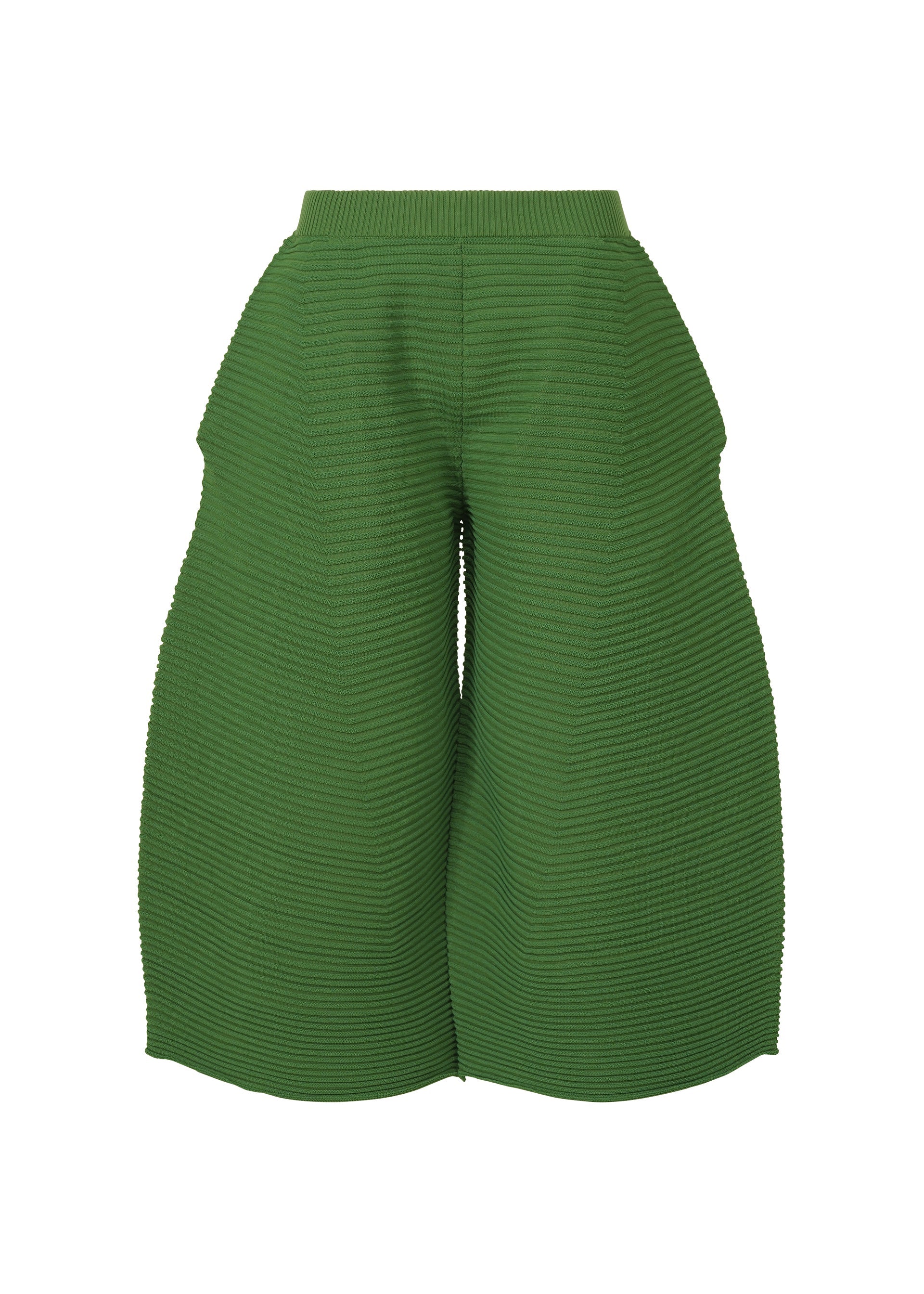 Corrugated Knit - DARK GREEN