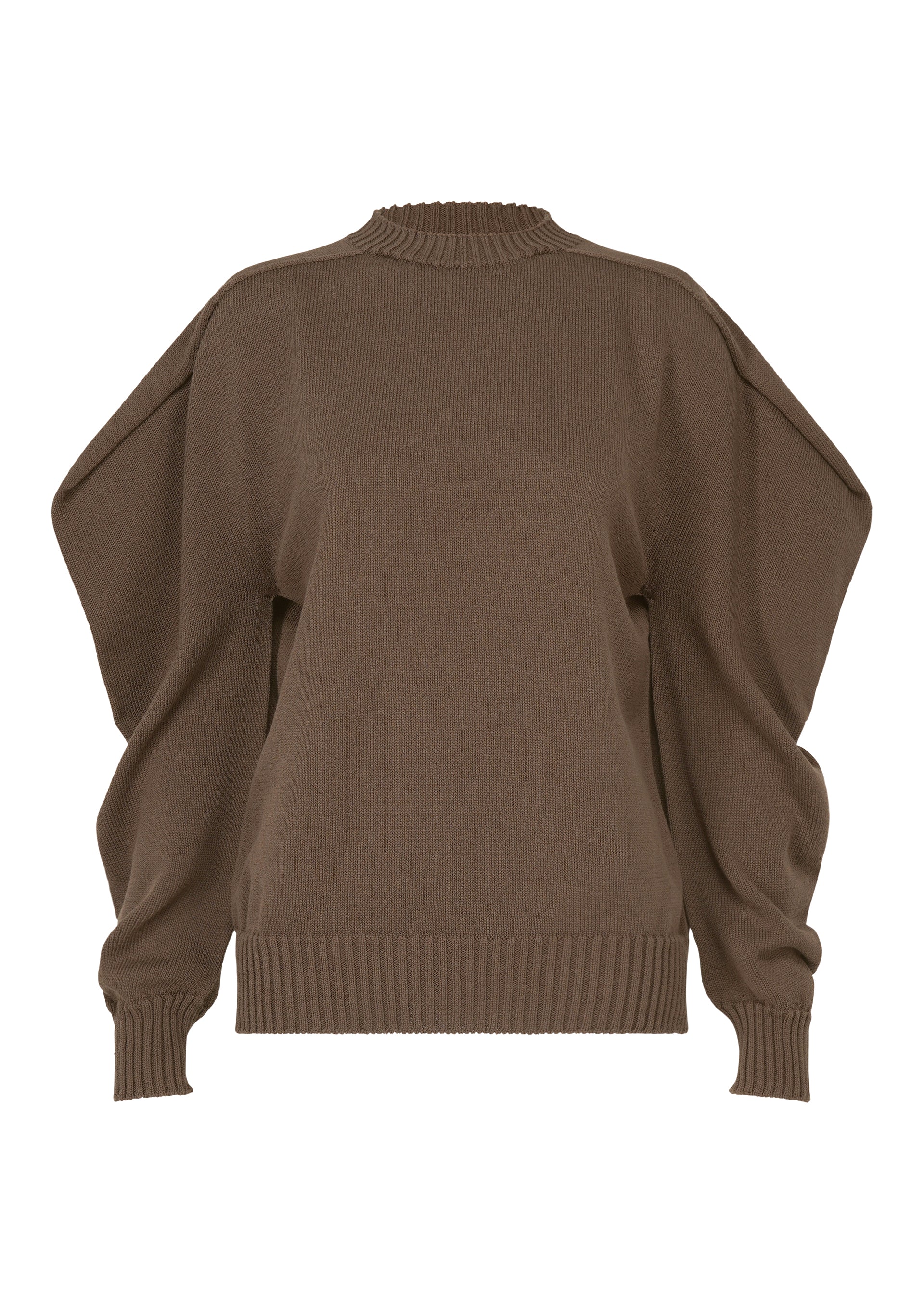 Akimbo Knit - DARK BROWN