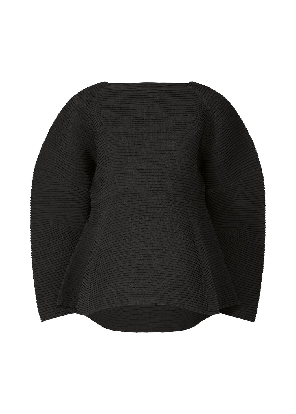 Corrugated Knit - BLACK