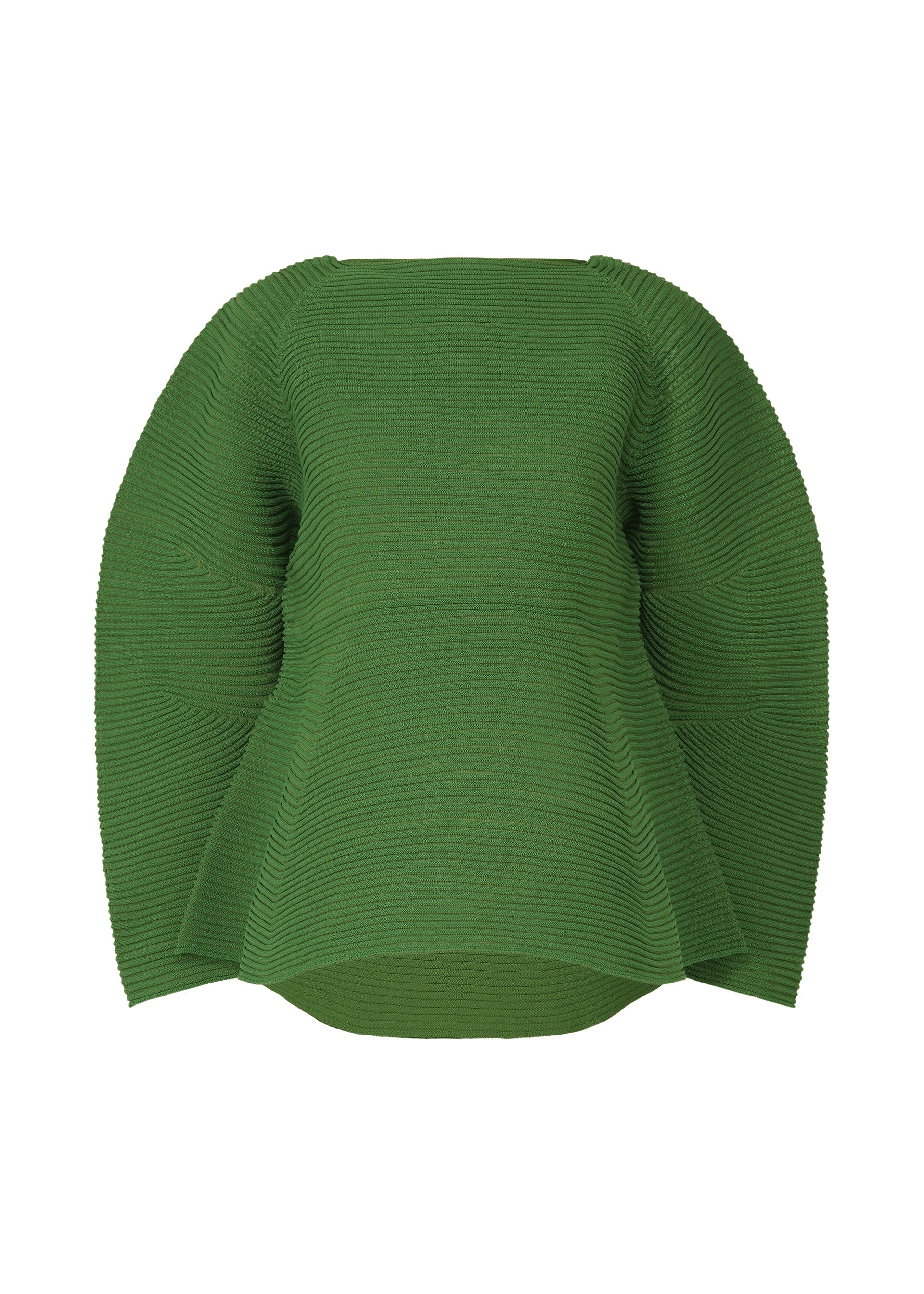 Corrugated Knit - DARK GREEN