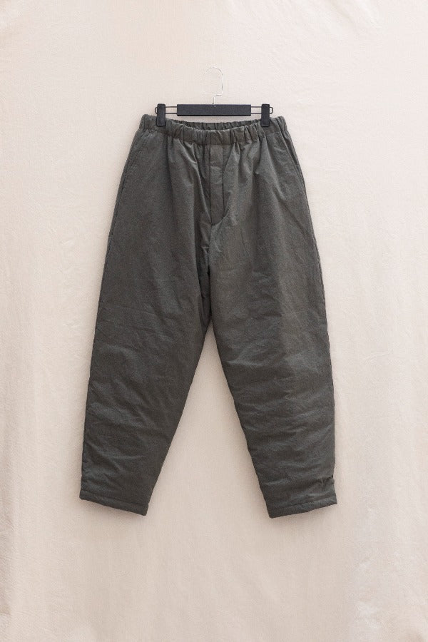 DOWN TAPERED PANTS - RE BLACK