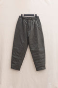 DOWN TAPERED PANTS - RE BLACK