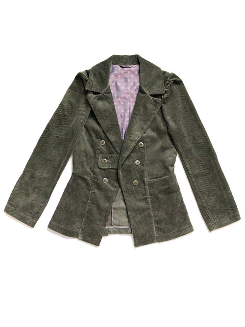 8W Corduroy Composer JKT - Gray Khaki