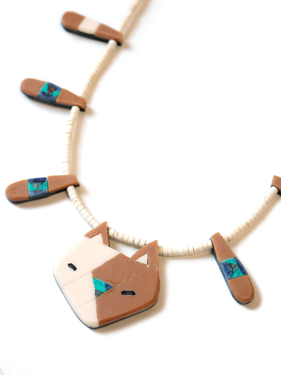 Nyanto Domingo Battery CAT Necklace (Large)