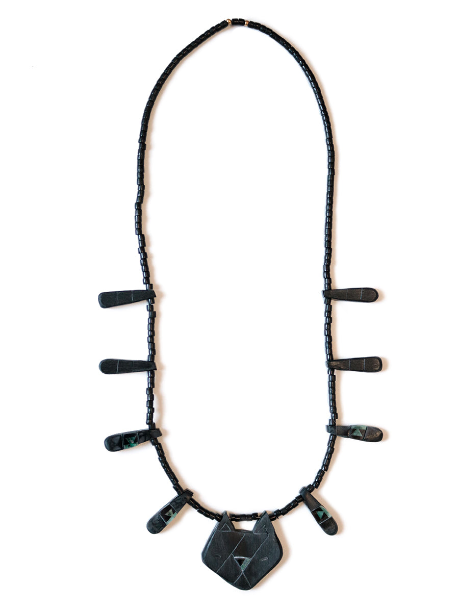 Nyanto Domingo Battery CAT Necklace (Large) - Black