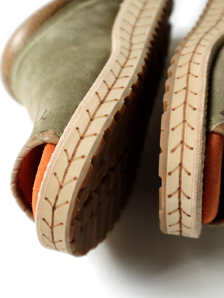Cow Leather Pueblo Sabot Sandals