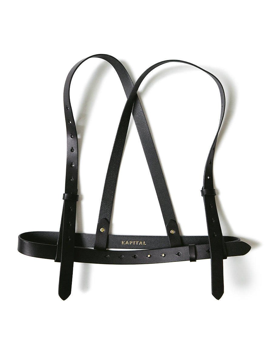 Leather Harness - Black
