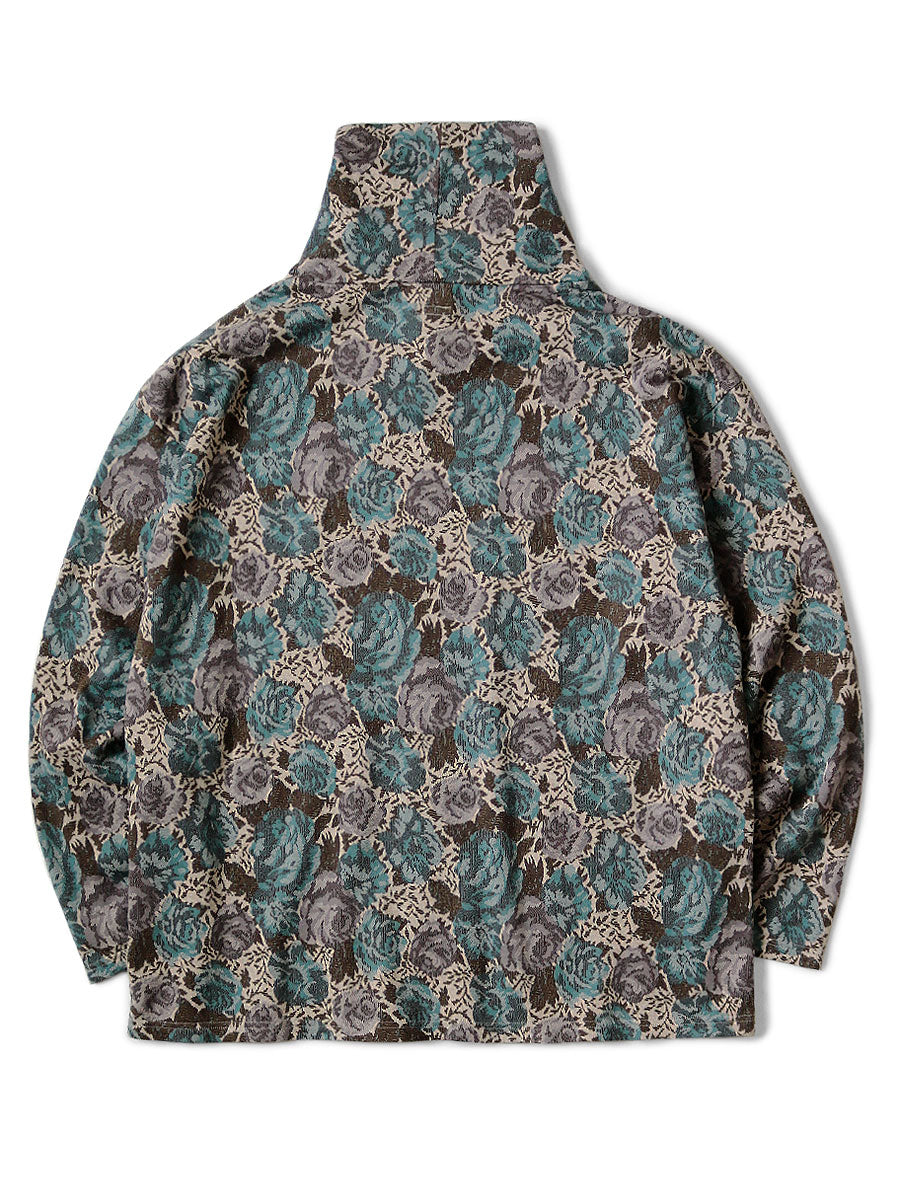 Gobelin Jersey Baggy High Neck Long T