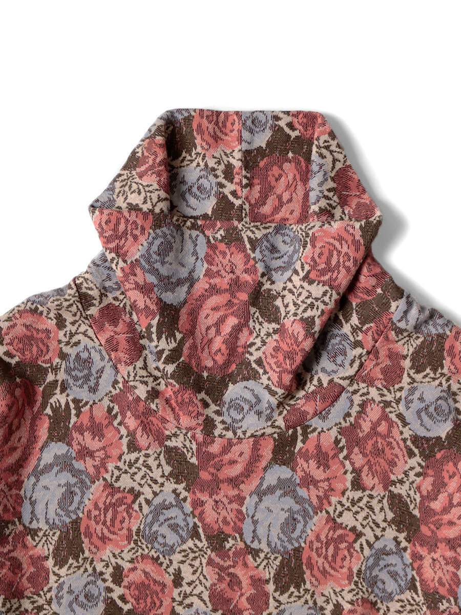 Gobelin Jersey Baggy High Neck Long T