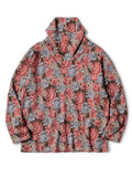 Gobelin Jersey Baggy High Neck Long T - Pink