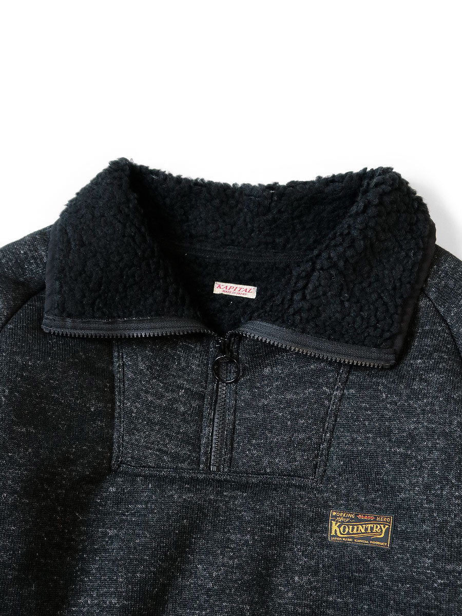 Boa Fleece ZIP Alpine Pullover