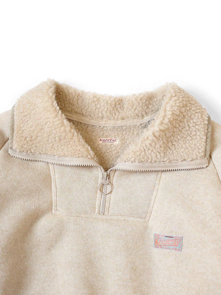 Boa Fleece ZIP Alpine Pullover