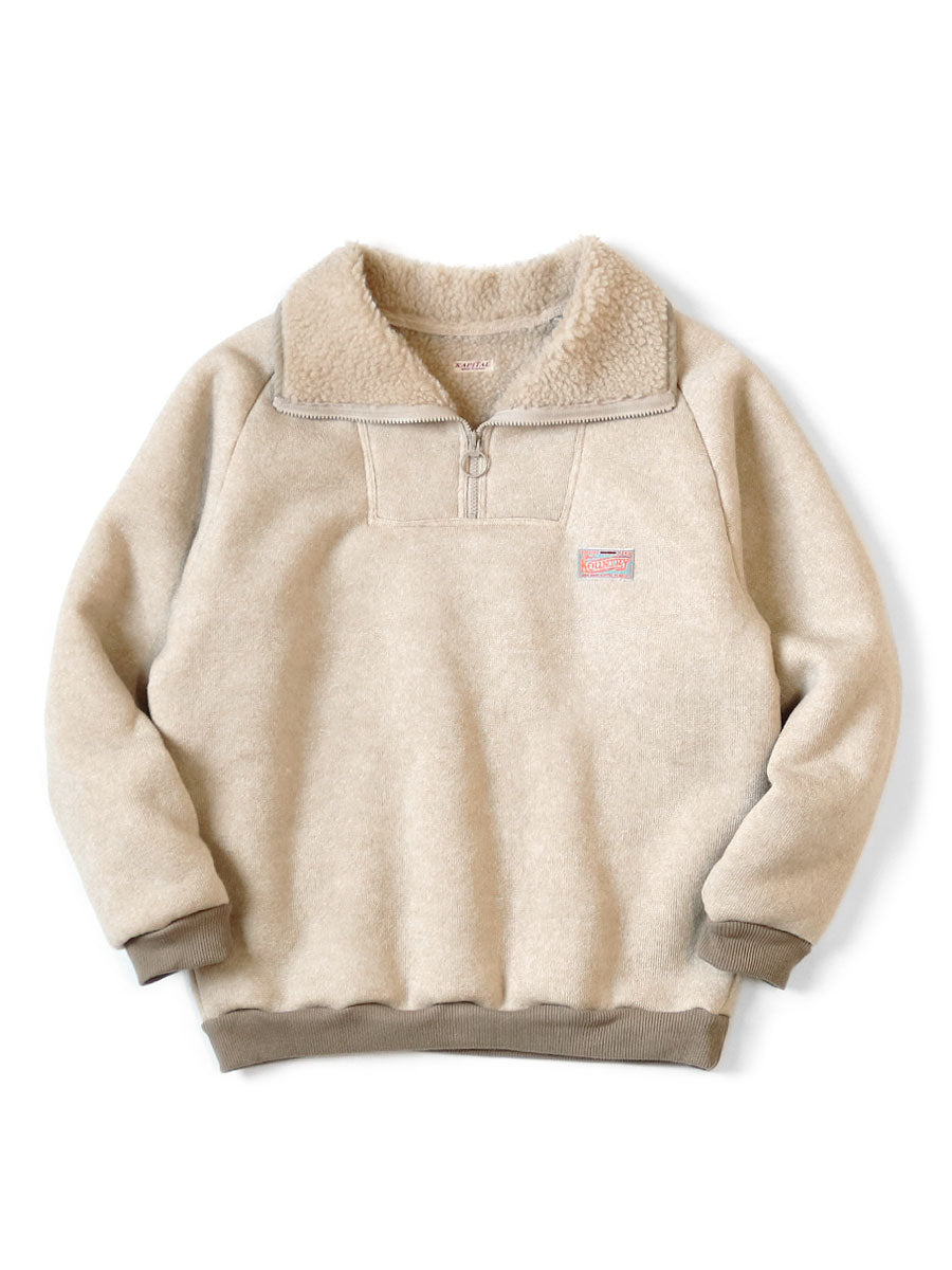 Boa Fleece ZIP Alpine Pullover - Kinari