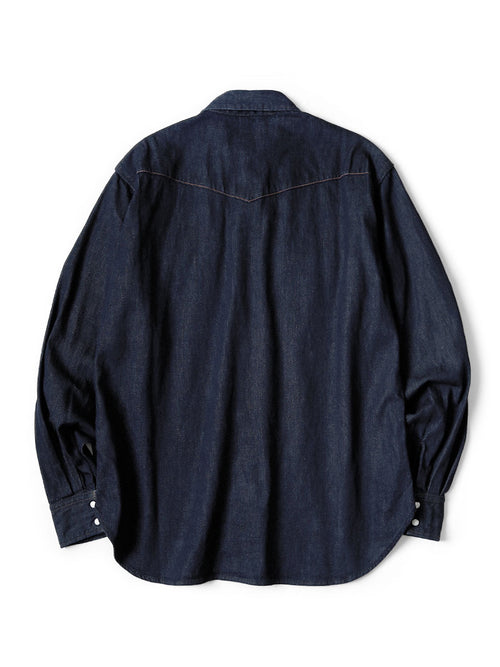 8oz Denim Husky Western Shirt