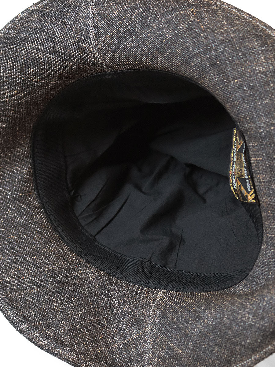 Aging Paper Canvas Fedora Hat