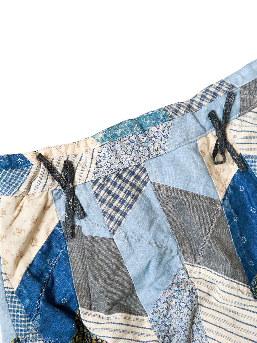 YABANE Quilt Patchwork Retro Swimsuit