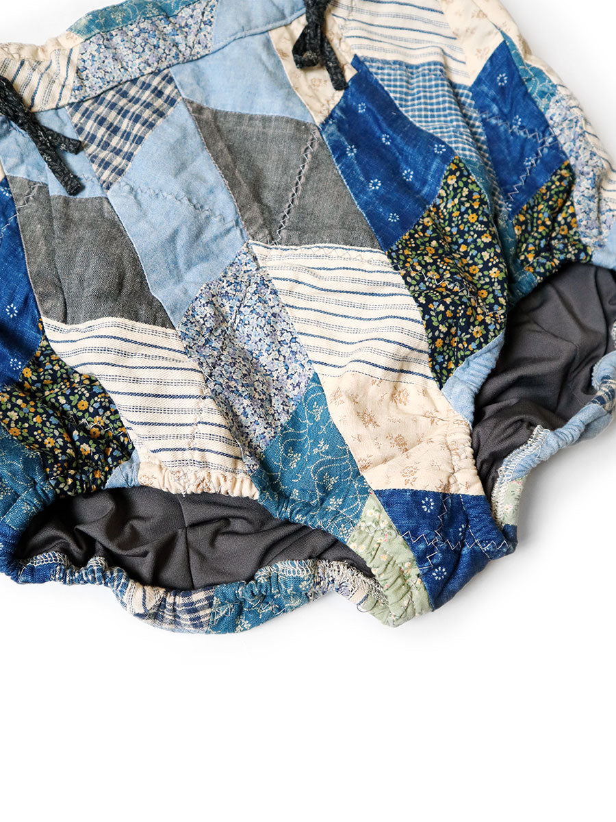 YABANE Quilt Patchwork Retro Swimsuit