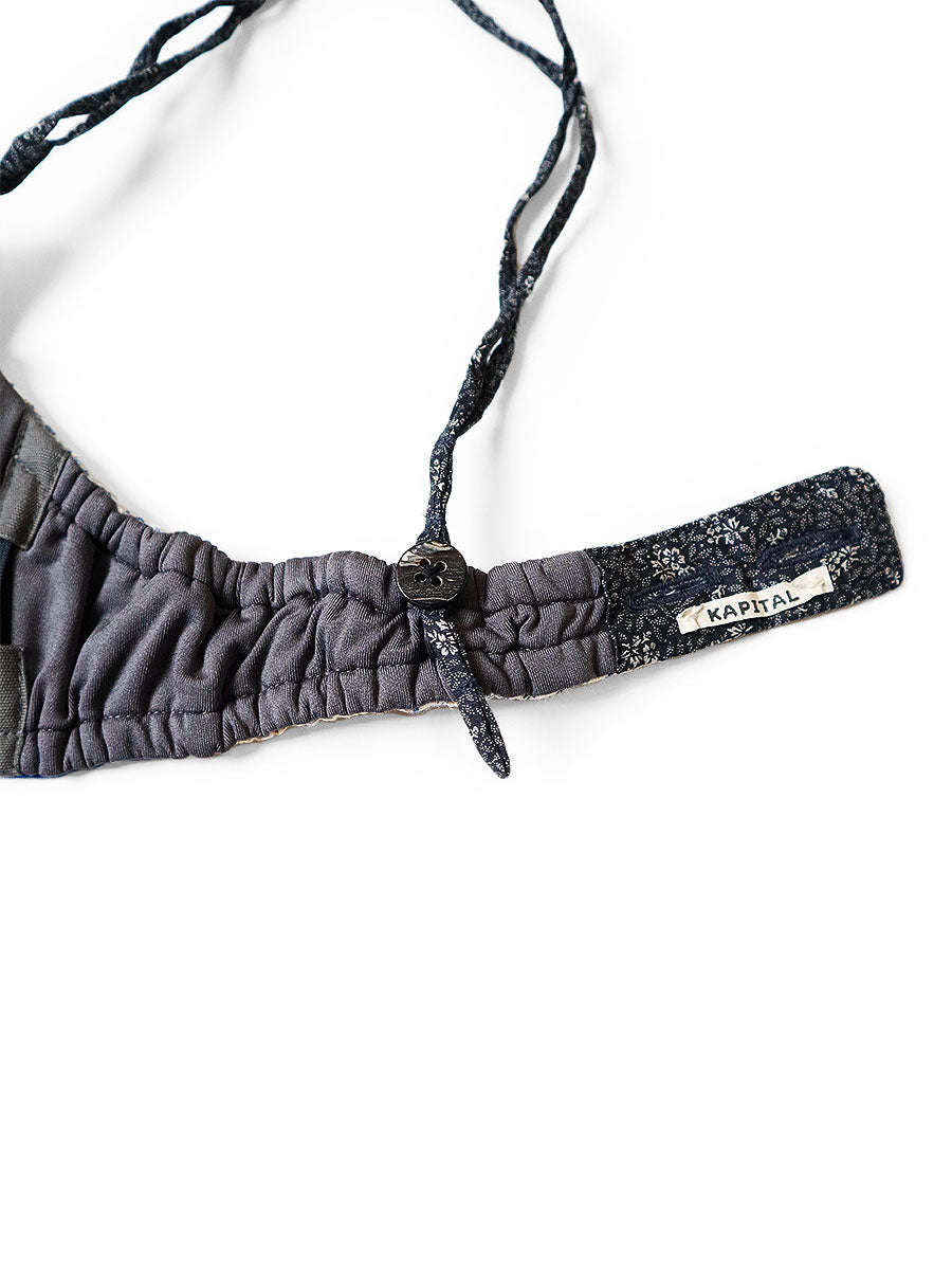 YABANE Quilt Patchwork Retro Swimsuit