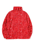 20/-Tencel COOKIE Bandana pt High Neck Long T - Red