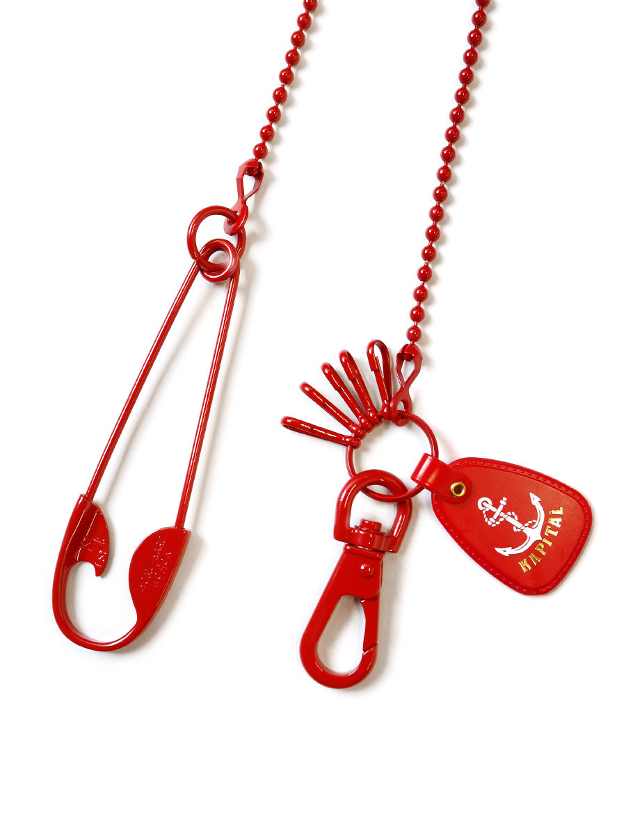 Brass Lacquer Anchor Snood Chain