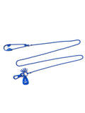Brass Lacquer Anchor Snood Chain - Blue