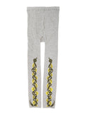 200 Leggings with Weaving Cobra Pattern - Gray