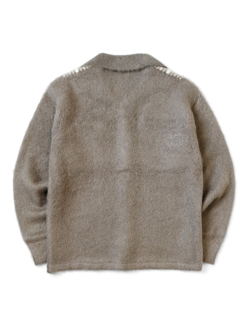 7G Mohair Knit Board Shirt