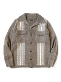 7G Mohair Knit Board Shirt - Moka Beige
