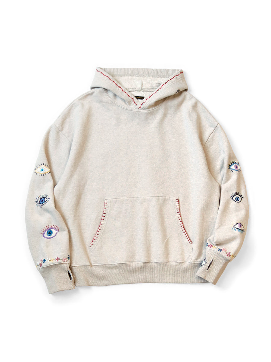 TOP Back Fleece Hooded Sweatshirt (SPEAKEASY Embroidery)
