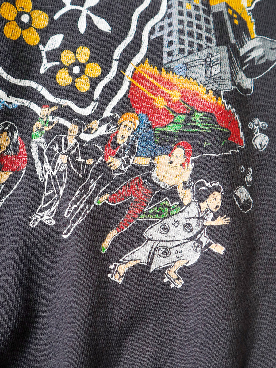 Fleece-lined Hooded Sweatshirt (BUSTER PECKISH RAINBOWYpt)