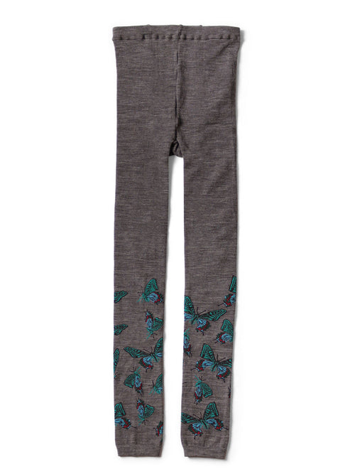 200 Pieces Wool Butterfly Leggings - Gray