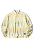 JAIL Border Jersey BIG Rugby Shirt - Yellow x Green