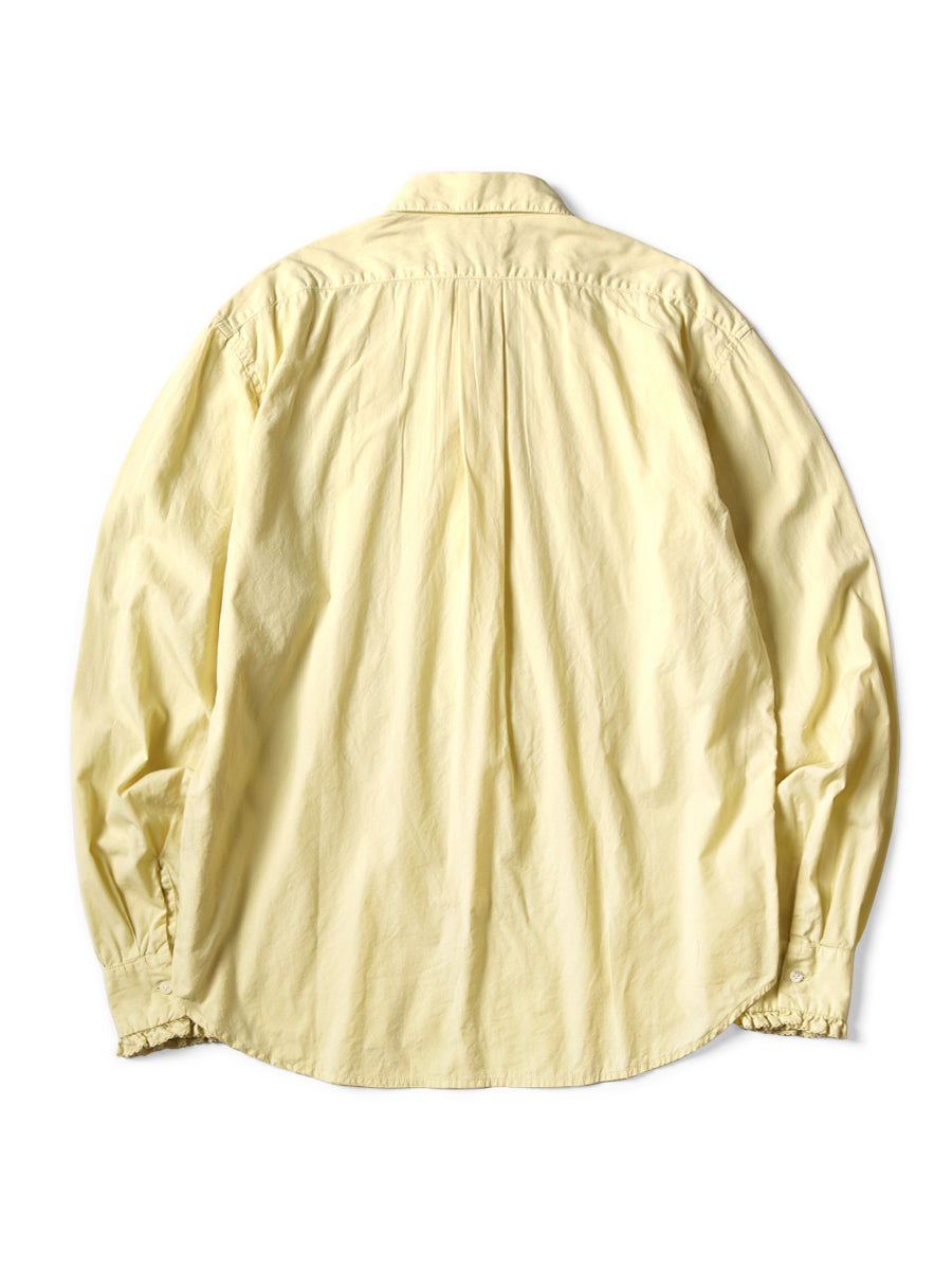 Broad Zipper Frill Shirt