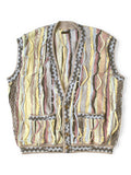 7G Knit GAUDY DAD'S Vest - Yellow