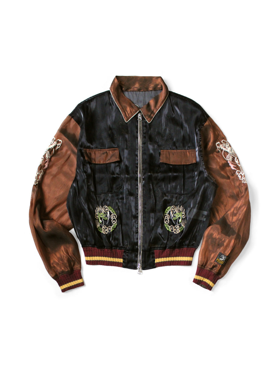 Shea Pearl Mosquito Guard 2TONE Vietnam JKT - Black x Brown