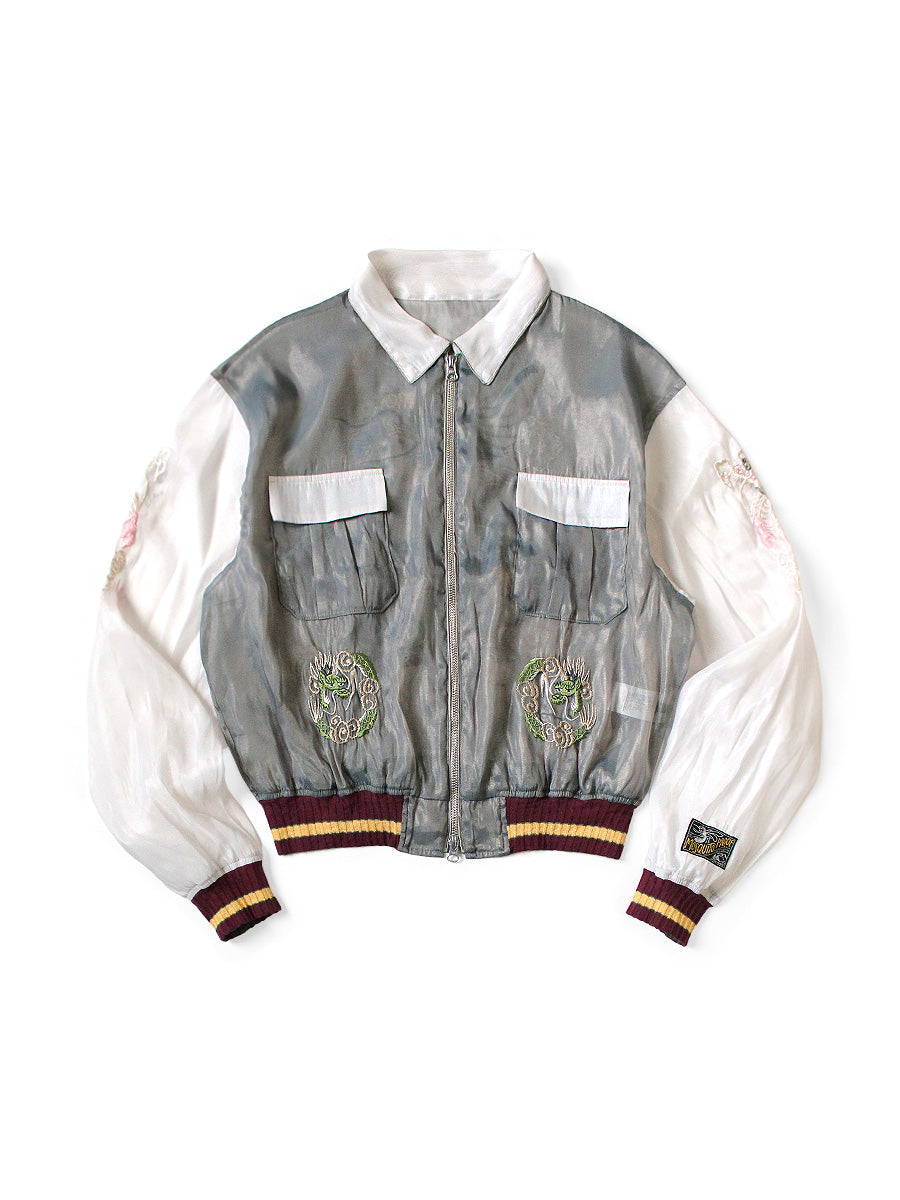 Shea Pearl Mosquito Guard 2TONE Vietnam JKT - Gray x White