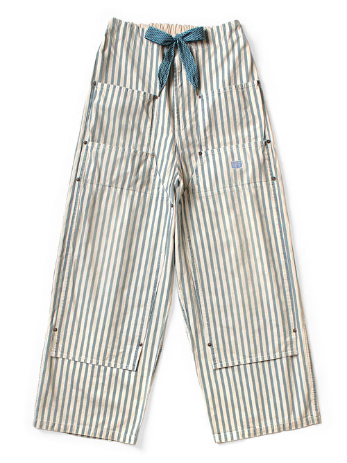 9oz French Hickory W Knee Easy Baggy Pants - Hickory