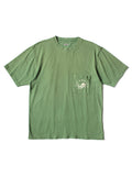 20/- Tenjiku Crew Pocket T (LIFE KAPRICCIOpt) - Green