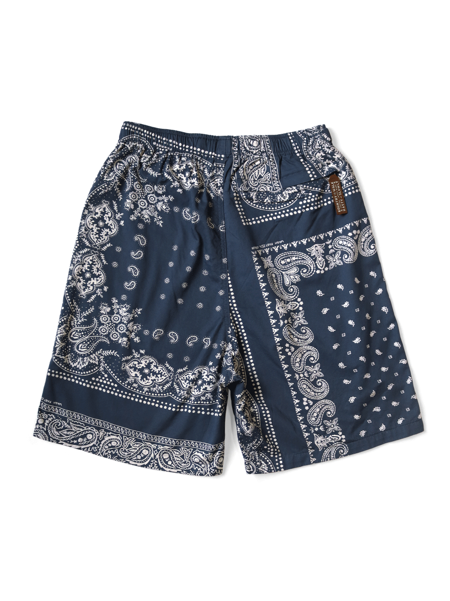 Cooma Burberry Rat Brand Bandana Patchwork Pattern Easy Short Pants
