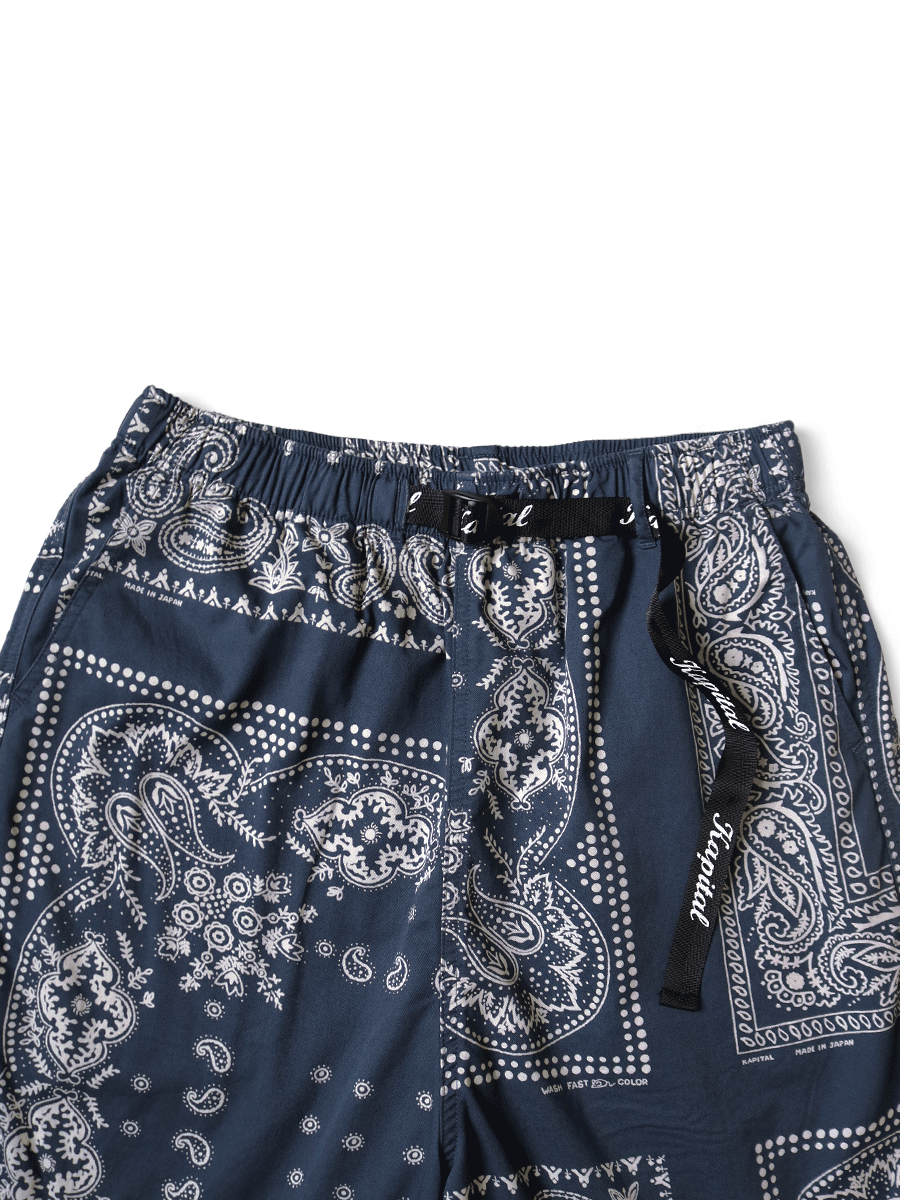 Cooma Burberry Rat Brand Bandana Patchwork Pattern Easy Short Pants