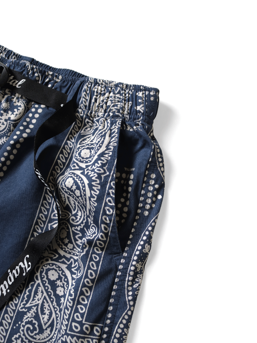 Cooma Burberry Rat Brand Bandana Patchwork Pattern Easy Short Pants