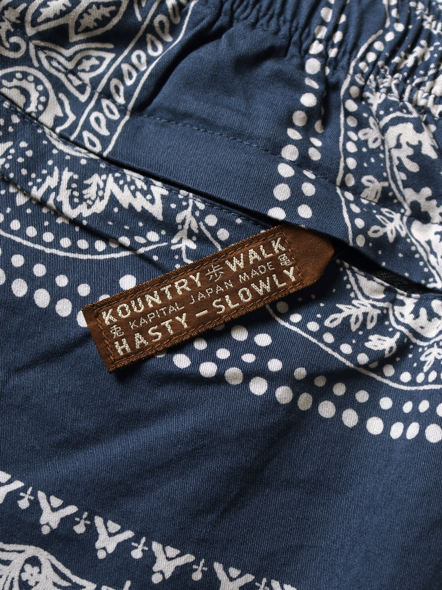 Cooma Burberry Rat Brand Bandana Patchwork Pattern Easy Short Pants