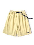 Cotton Burberry Easy Short Pants - Yellow