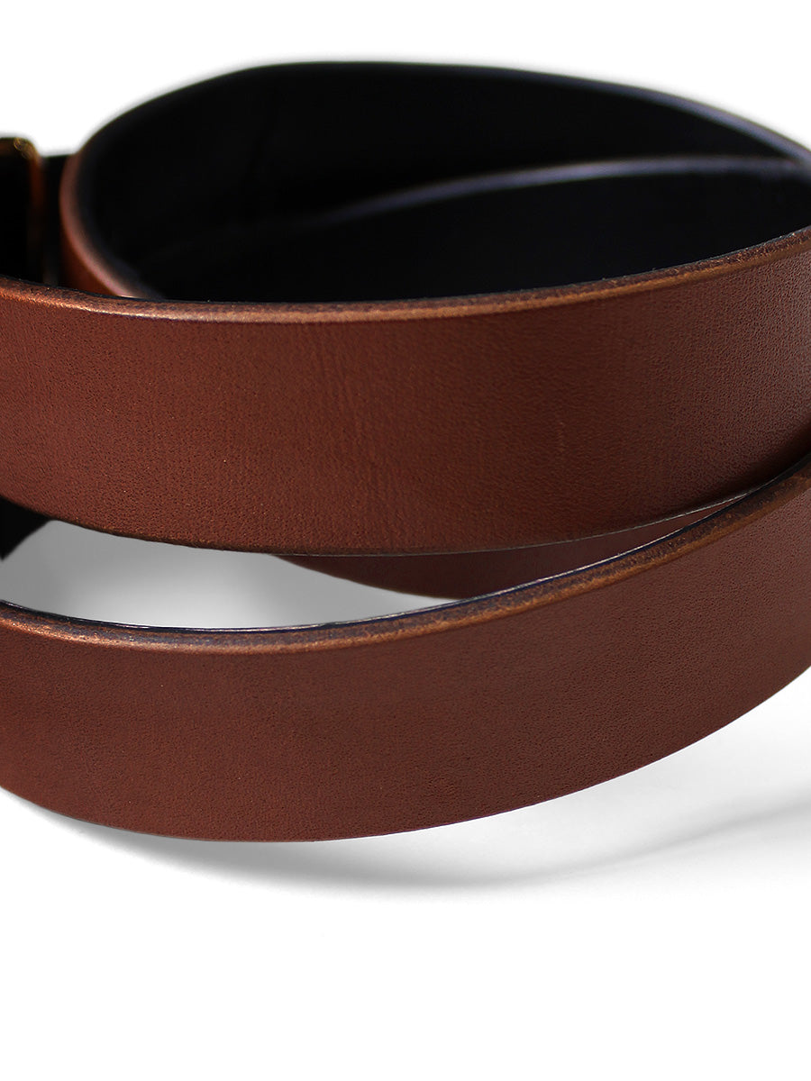 Leather DD buckle belt